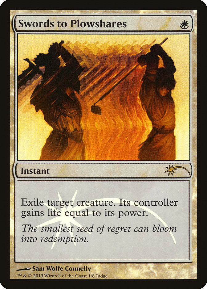Swords to Plowshares [Judge Gift Cards 2013] | Gate City Games LLC