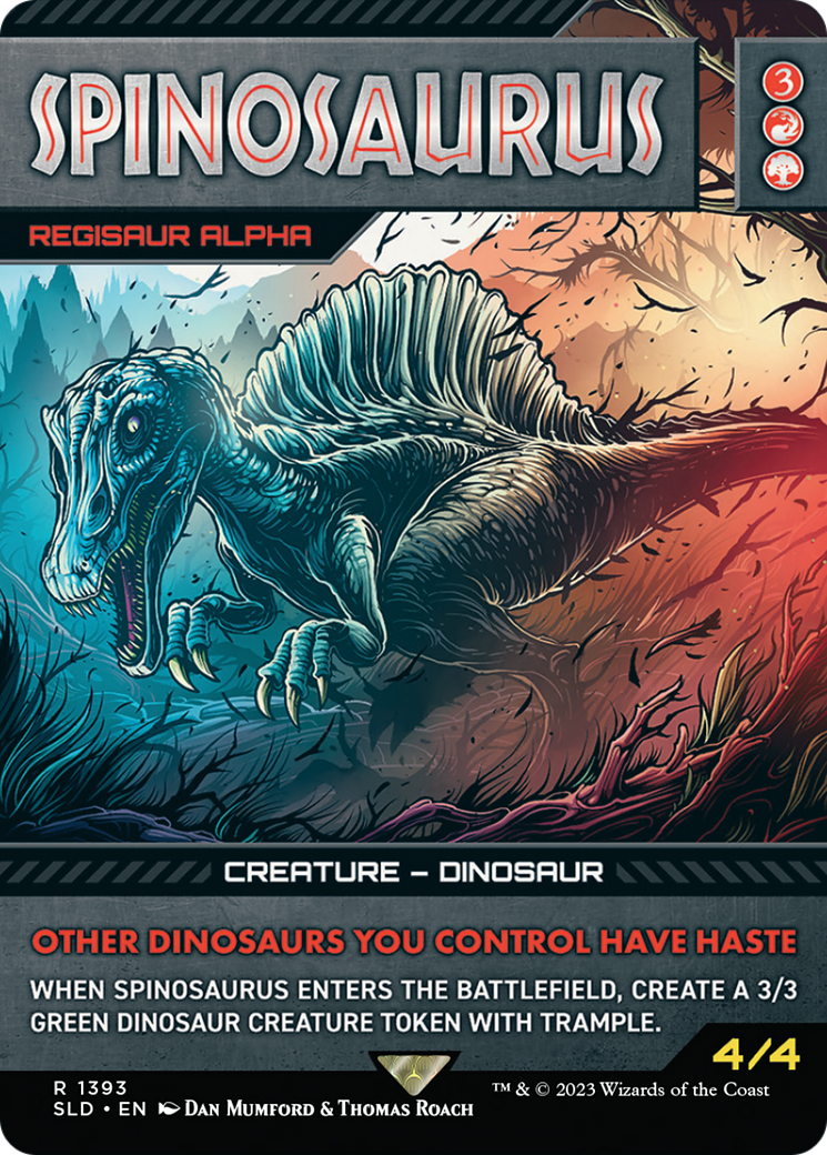 Spinosaurus - Regisaur Alpha [Secret Lair Drop Series] | Gate City Games LLC