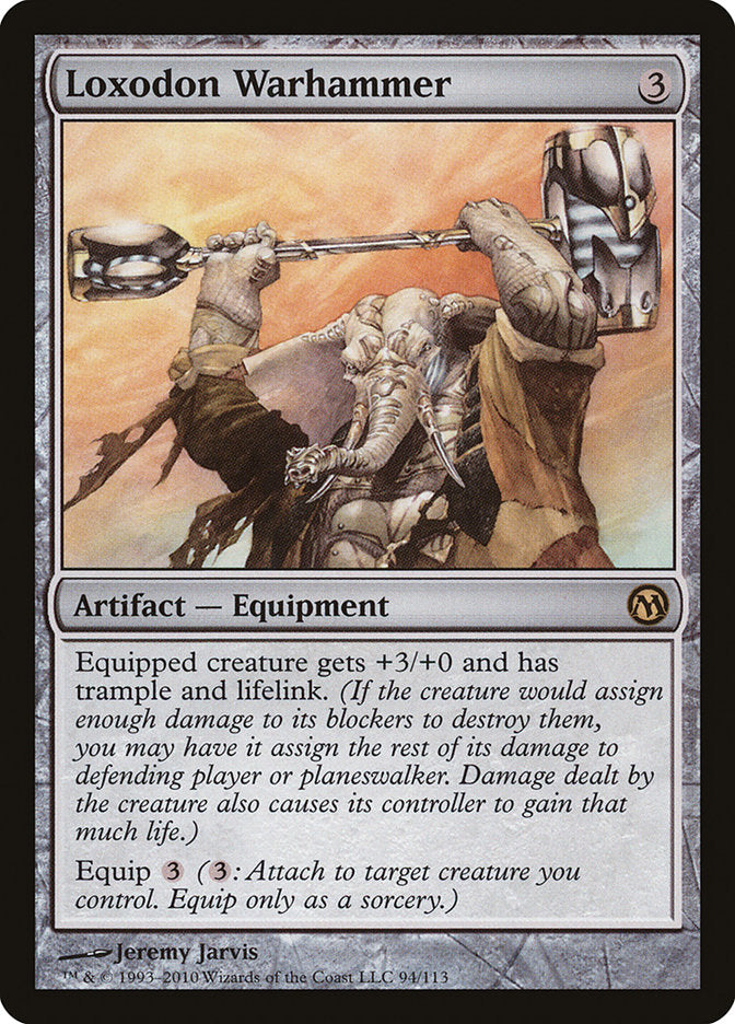 Loxodon Warhammer [Duels of the Planeswalkers] | Gate City Games LLC