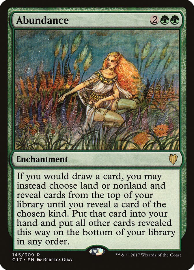 Abundance [Commander 2017] | Gate City Games LLC