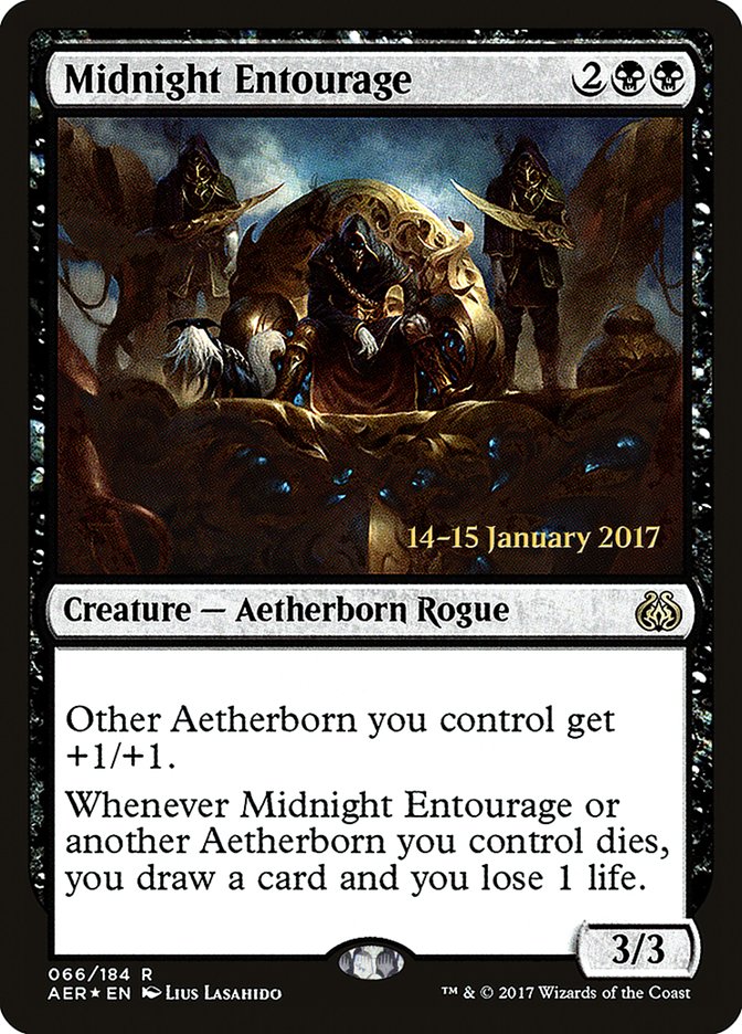 Midnight Entourage [Aether Revolt Prerelease Promos] | Gate City Games LLC