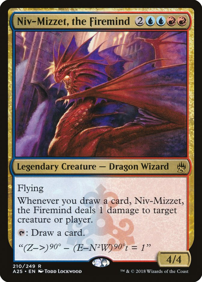 Niv-Mizzet, the Firemind [Masters 25] | Gate City Games LLC