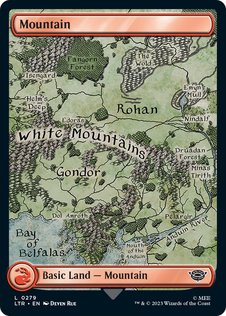 Mountain (279) [The Lord of the Rings: Tales of Middle-Earth] | Gate City Games LLC