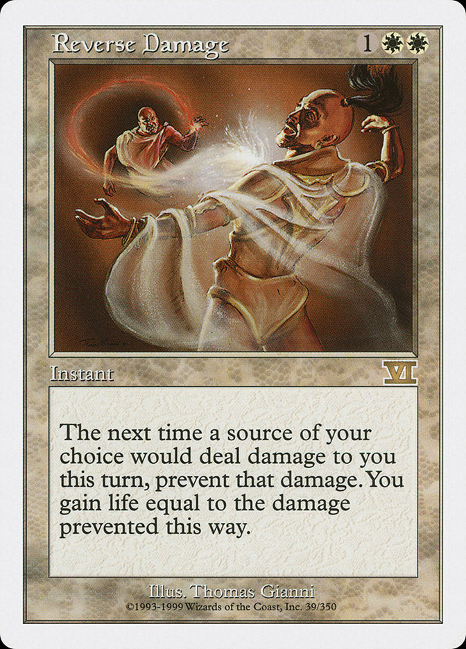 Reverse Damage [Classic Sixth Edition] | Gate City Games LLC