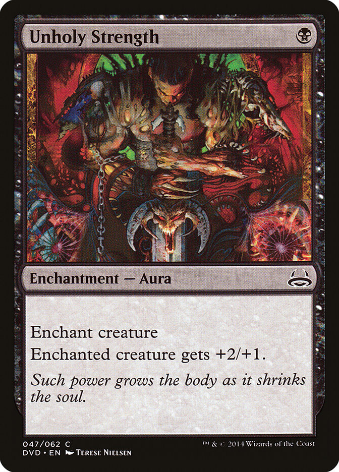 Unholy Strength (Divine vs. Demonic) [Duel Decks Anthology] | Gate City Games LLC