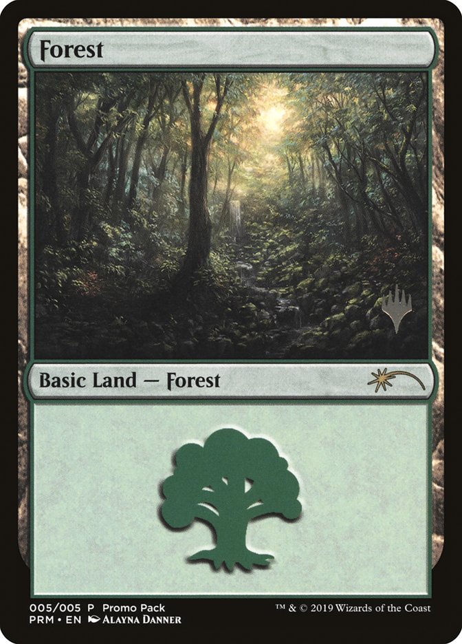 Forest (5) [Core Set 2020 Promo Pack] | Gate City Games LLC