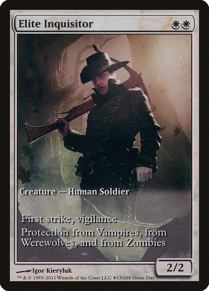 Elite Inquisitor (Game Day) [Innistrad Promos] | Gate City Games LLC