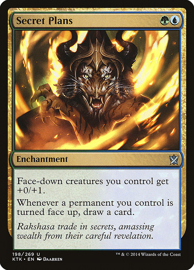 Secret Plans [Khans of Tarkir] | Gate City Games LLC