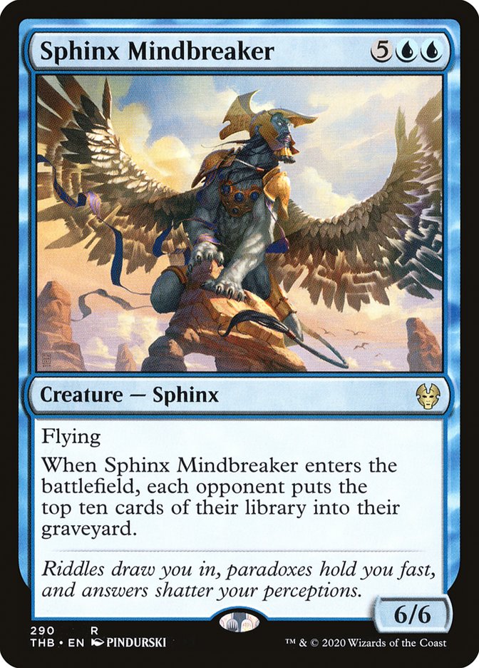 Sphinx Mindbreaker [Theros Beyond Death] | Gate City Games LLC