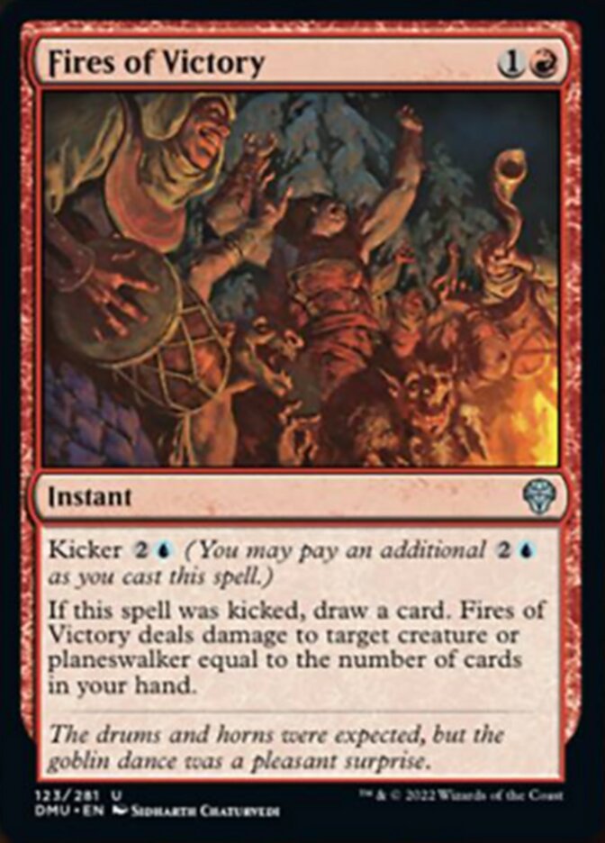 Fires of Victory [Dominaria United] | Gate City Games LLC