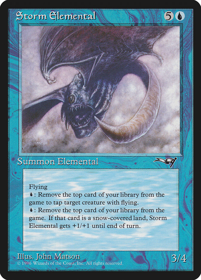 Storm Elemental [Alliances] | Gate City Games LLC