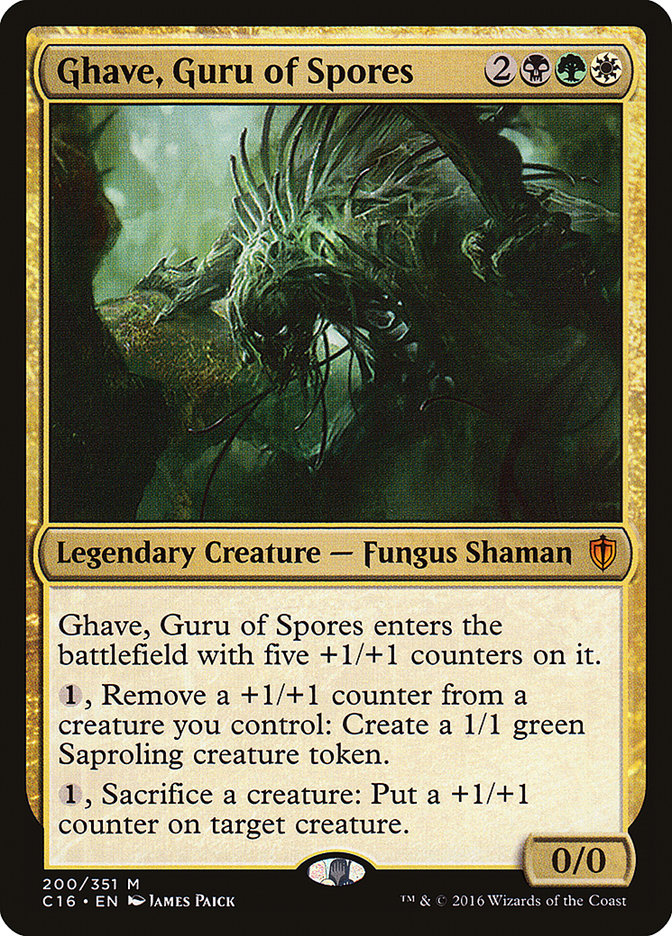 Ghave, Guru of Spores [Commander 2016] | Gate City Games LLC