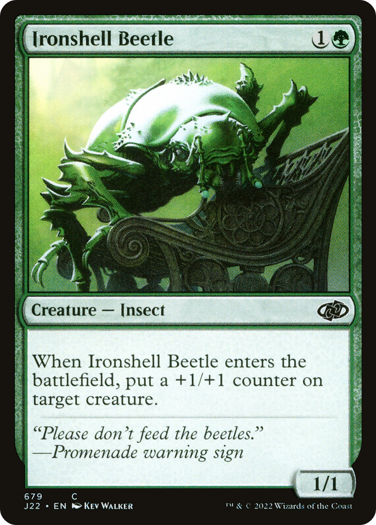 Ironshell Beetle [Jumpstart 2022] | Gate City Games LLC