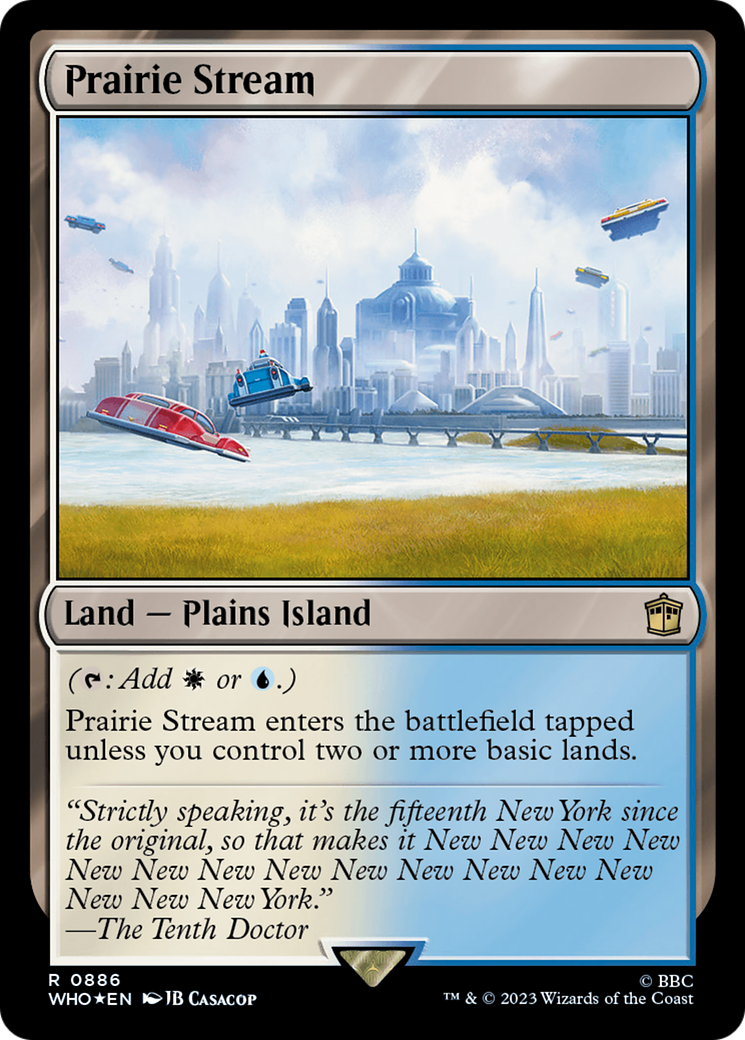 Prairie Stream (Surge Foil) [Doctor Who] | Gate City Games LLC