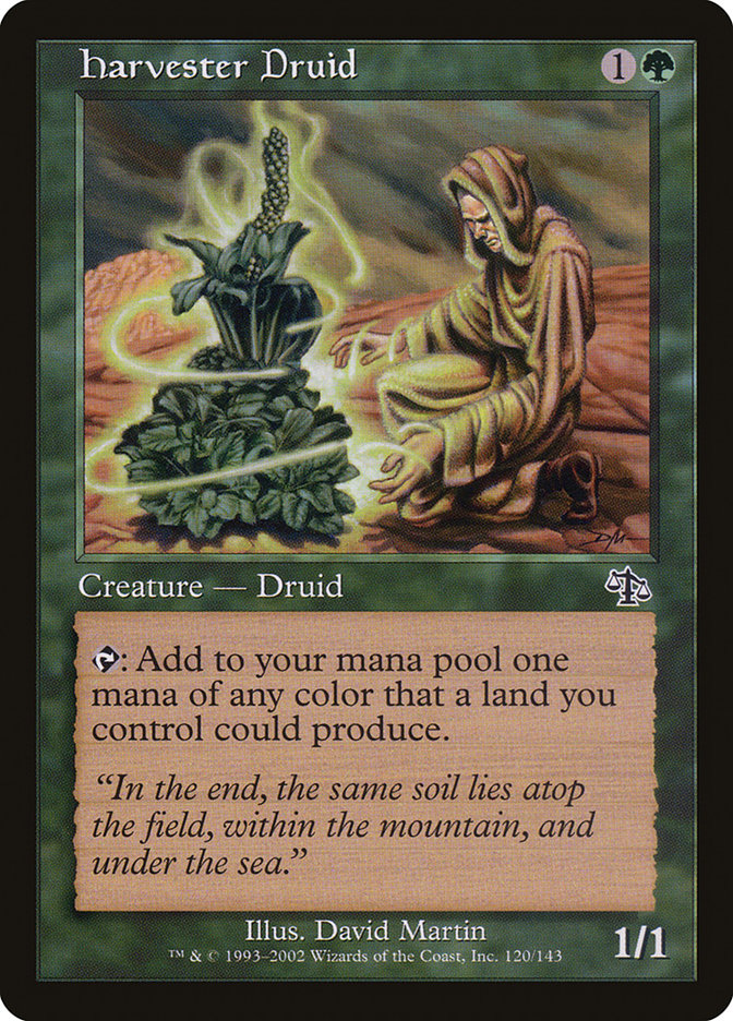 Harvester Druid [Judgment] | Gate City Games LLC