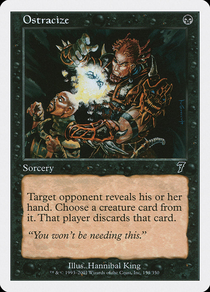 Ostracize [Seventh Edition] | Gate City Games LLC