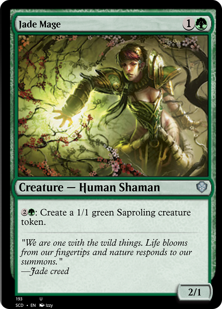 Jade Mage [Starter Commander Decks] | Gate City Games LLC