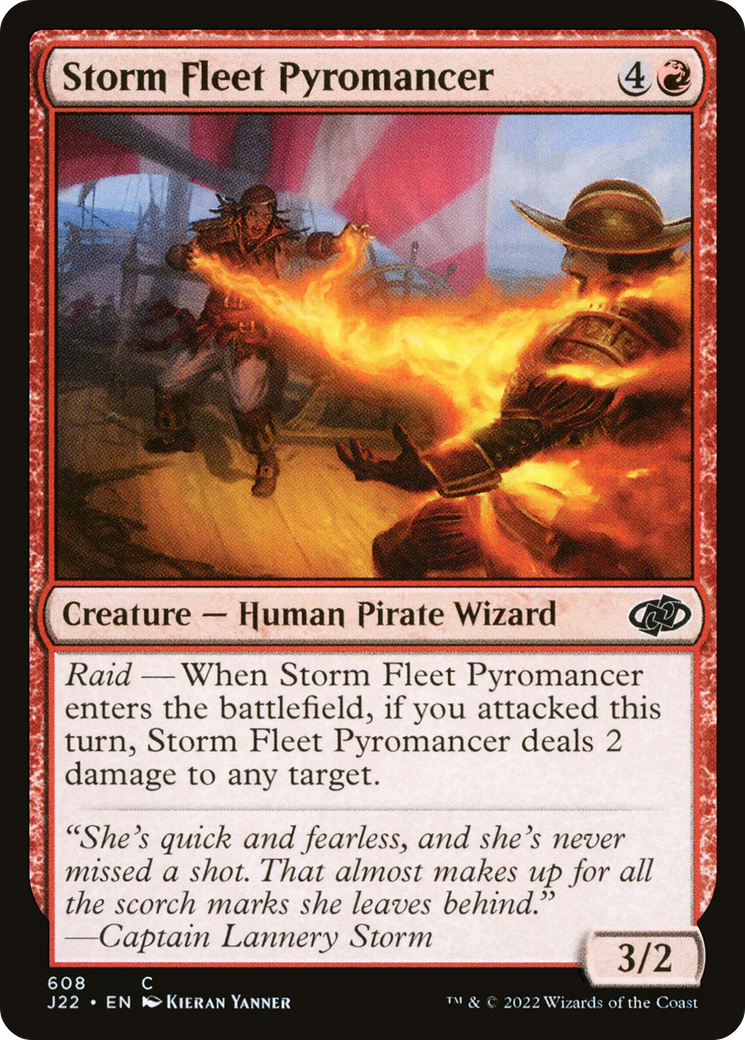 Storm Fleet Pyromancer [Jumpstart 2022] | Gate City Games LLC