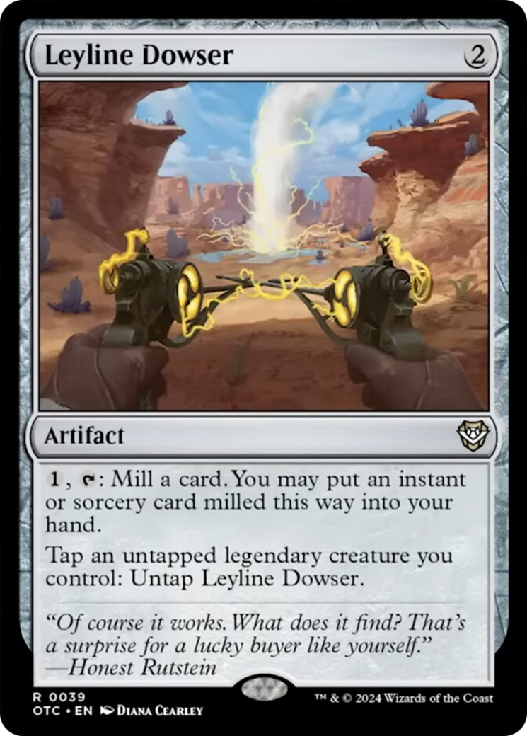 Leyline Dowser [Outlaws of Thunder Junction Commander] | Gate City Games LLC