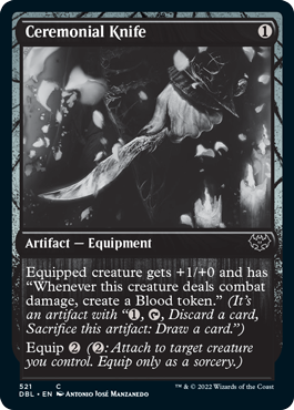 Ceremonial Knife [Innistrad: Double Feature] | Gate City Games LLC