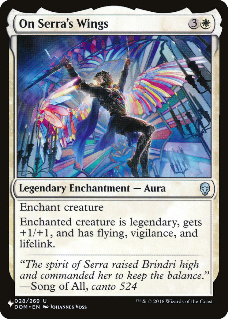 On Serra's Wings [The List] | Gate City Games LLC