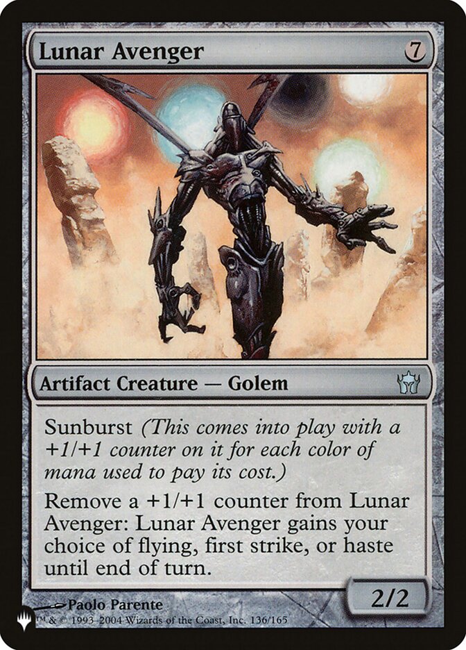 Lunar Avenger [The List] | Gate City Games LLC