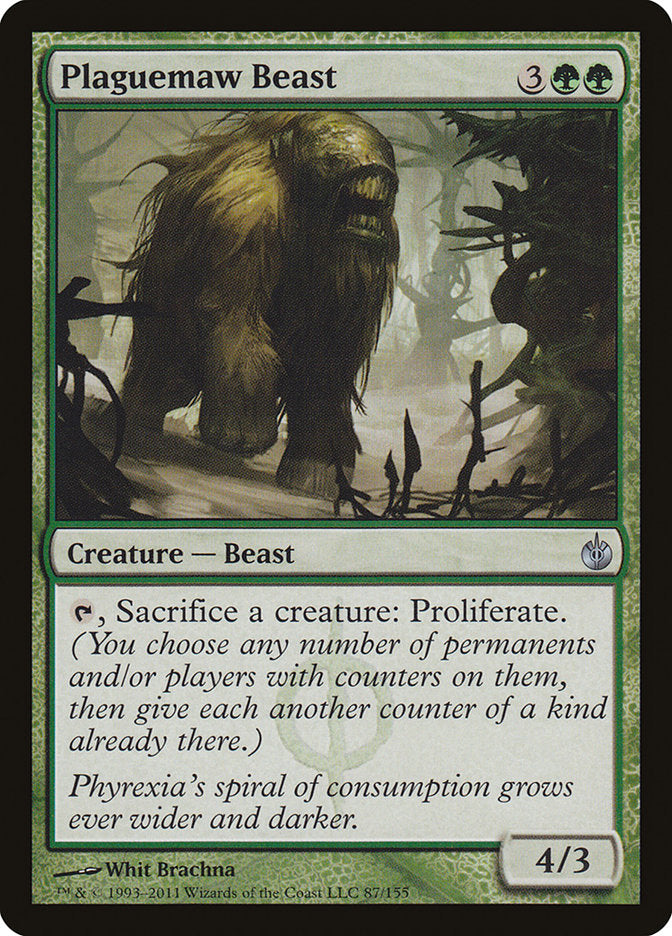Plaguemaw Beast [Mirrodin Besieged] | Gate City Games LLC