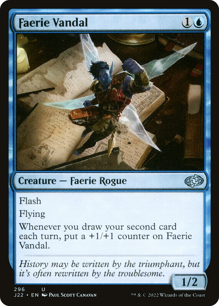 Faerie Vandal [Jumpstart 2022] | Gate City Games LLC