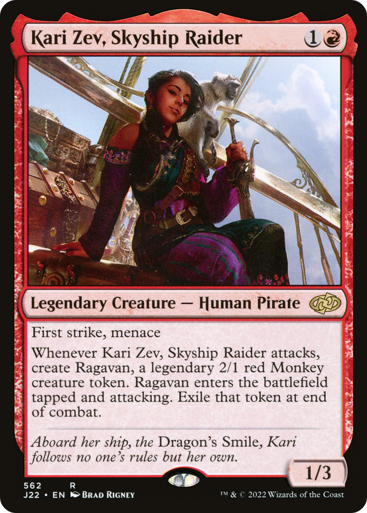 Kari Zev, Skyship Raider [Jumpstart 2022] | Gate City Games LLC