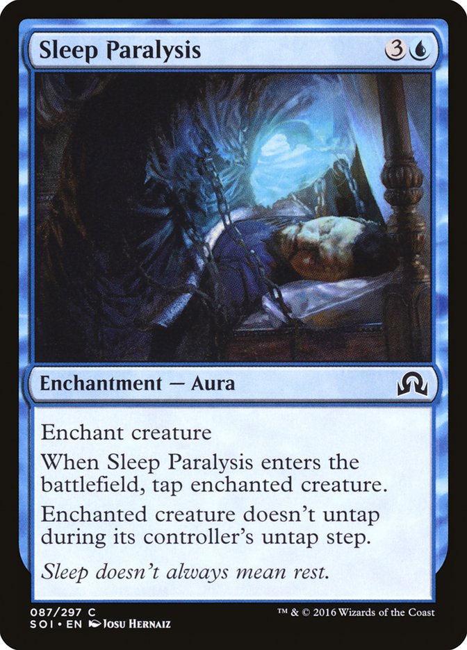 Sleep Paralysis [Shadows over Innistrad] | Gate City Games LLC