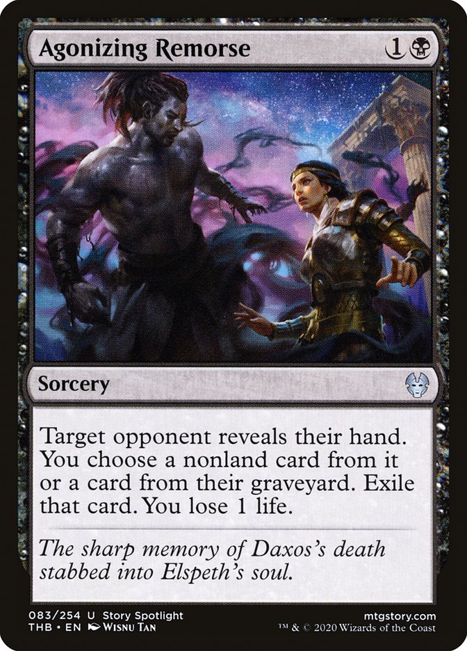 Agonizing Remorse [Theros Beyond Death] | Gate City Games LLC