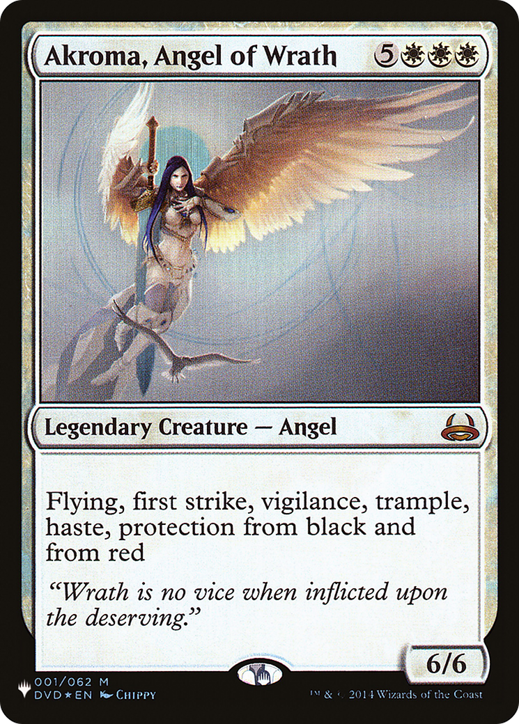 Akroma, Angel of Wrath [The List Reprints] | Gate City Games LLC