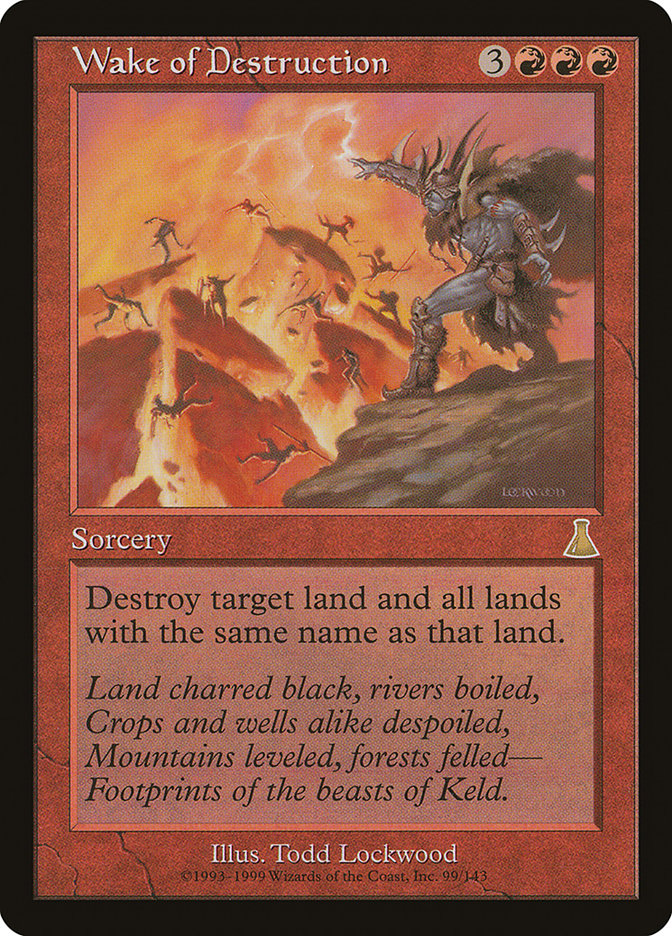 Wake of Destruction [Urza's Destiny] | Gate City Games LLC