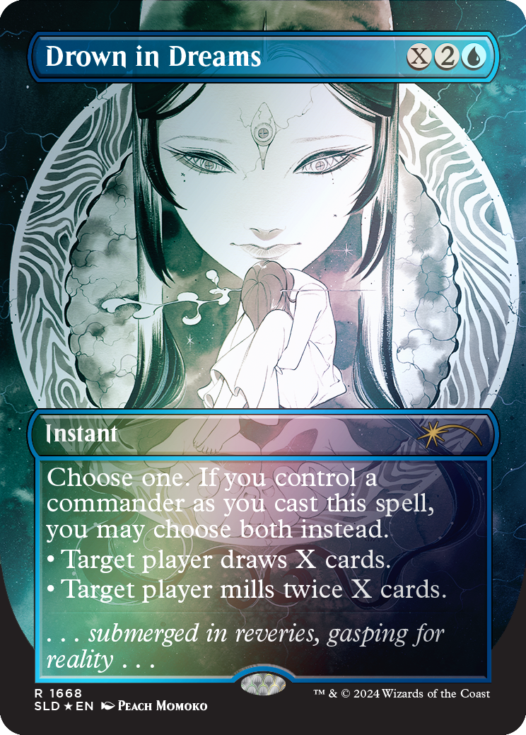 Drown in Dreams (Rainbow Foil) [Secret Lair Drop Series] | Gate City Games LLC