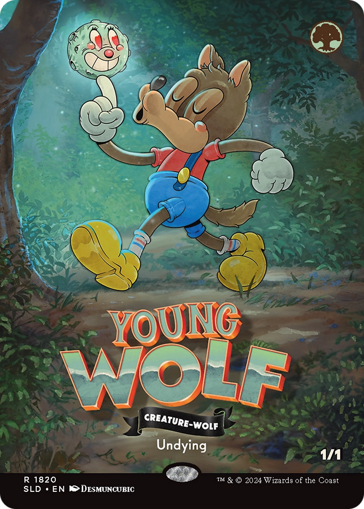 Young Wolf (Rainbow Foil) [Secret Lair Drop Series] | Gate City Games LLC