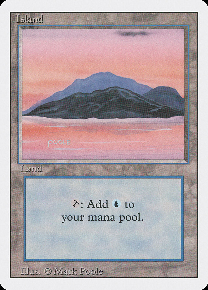 Island (Sunset / Signature on Left) [Revised Edition] | Gate City Games LLC