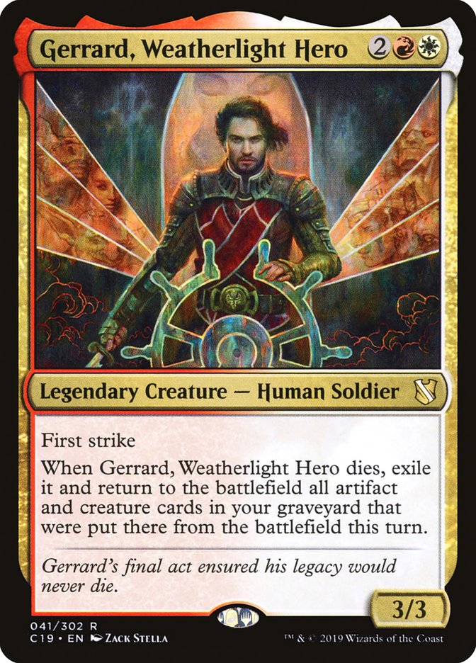 Gerrard, Weatherlight Hero [Commander 2019] | Gate City Games LLC