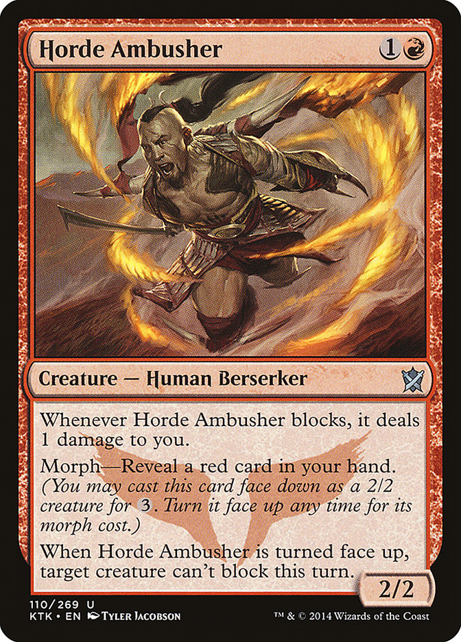 Horde Ambusher [Khans of Tarkir] | Gate City Games LLC