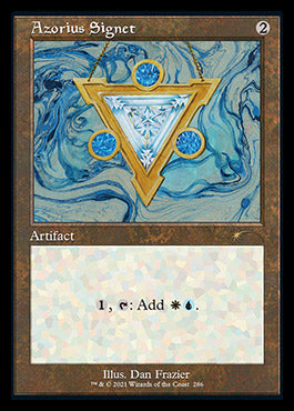 Azorius Signet (Retro) [Secret Lair Drop Series] | Gate City Games LLC
