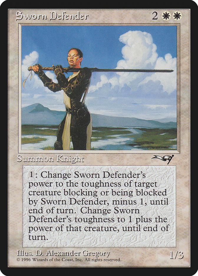 Sworn Defender [Alliances] | Gate City Games LLC
