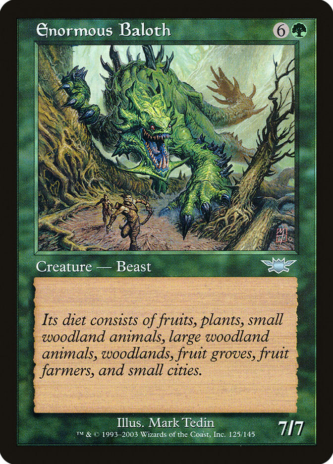 Enormous Baloth [Legions] | Gate City Games LLC