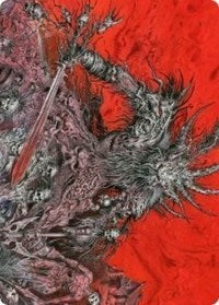 Varragoth, Bloodsky Sire Art Card [Kaldheim Art Series] | Gate City Games LLC