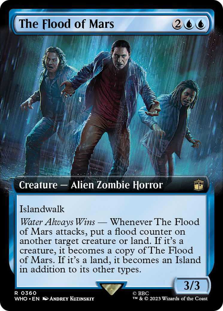 The Flood of Mars (Extended Art) [Doctor Who] | Gate City Games LLC