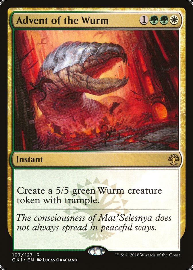 Advent of the Wurm [Guilds of Ravnica Guild Kit] | Gate City Games LLC