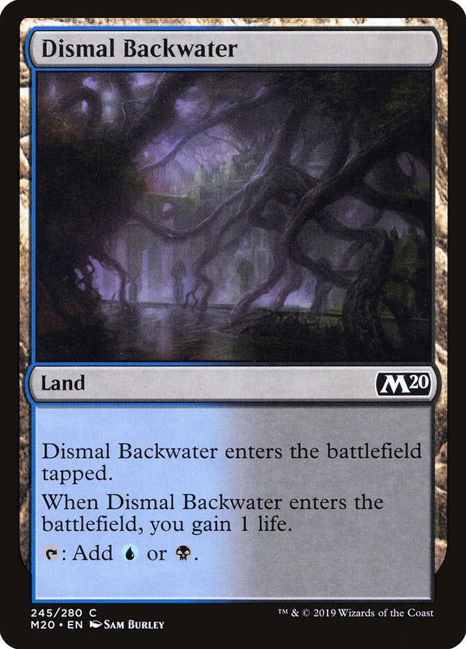 Dismal Backwater [Core Set 2020] | Gate City Games LLC