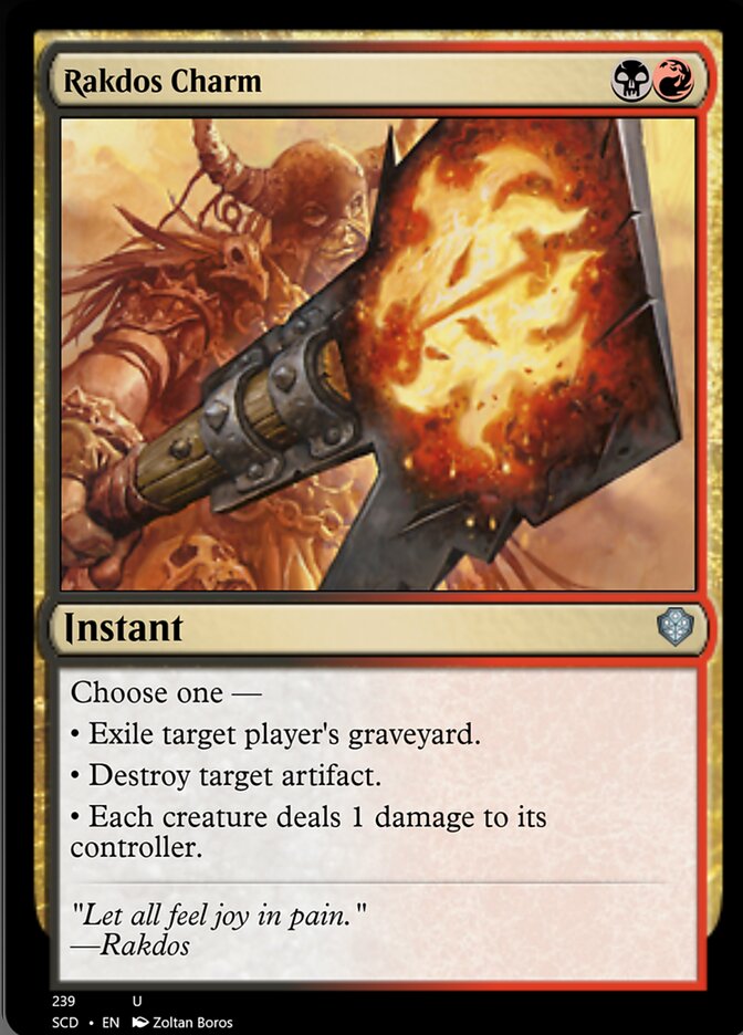 Rakdos Charm [Starter Commander Decks] | Gate City Games LLC