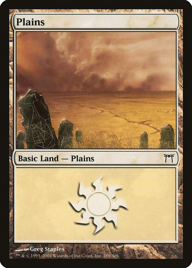 Plains (289) [Champions of Kamigawa] | Gate City Games LLC