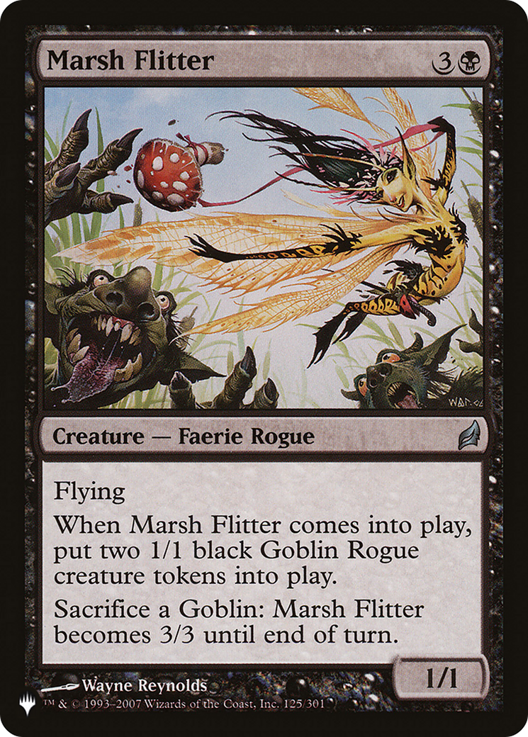 Marsh Flitter [The List] | Gate City Games LLC