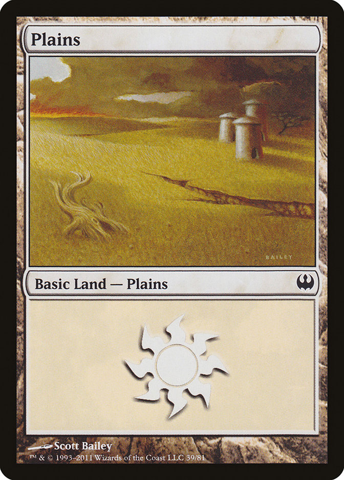 Plains (39) [Duel Decks: Knights vs. Dragons] | Gate City Games LLC