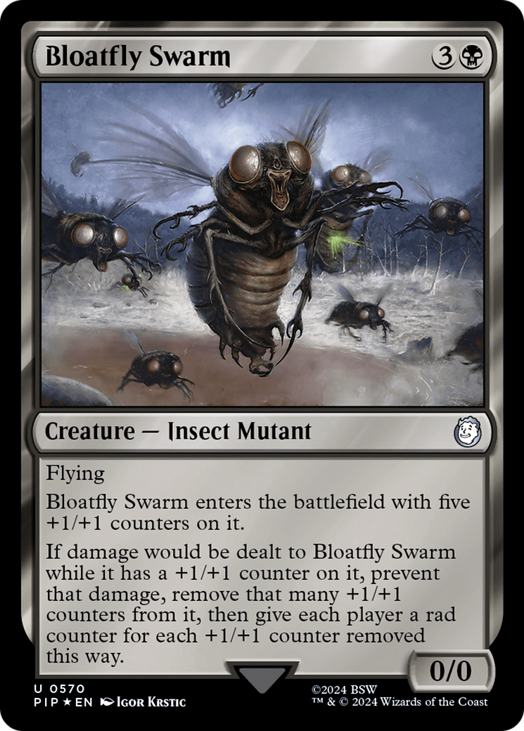 Bloatfly Swarm (Surge Foil) [Fallout] | Gate City Games LLC